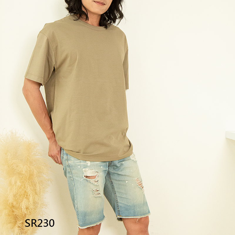 SR230 頂級重磅寬版落肩涼感抗菌T恤款式 8